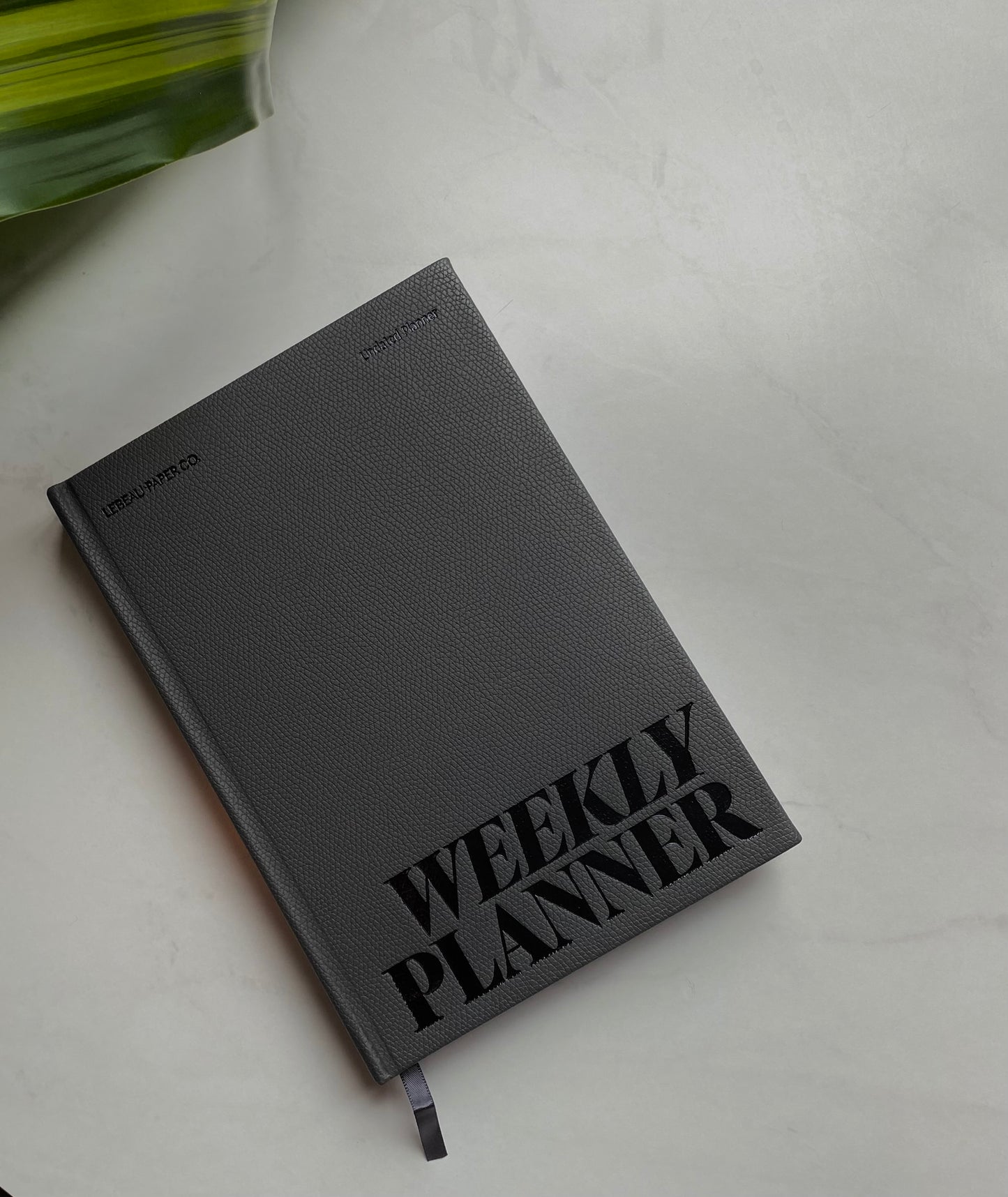 Weekly Planner | Vegan Leather