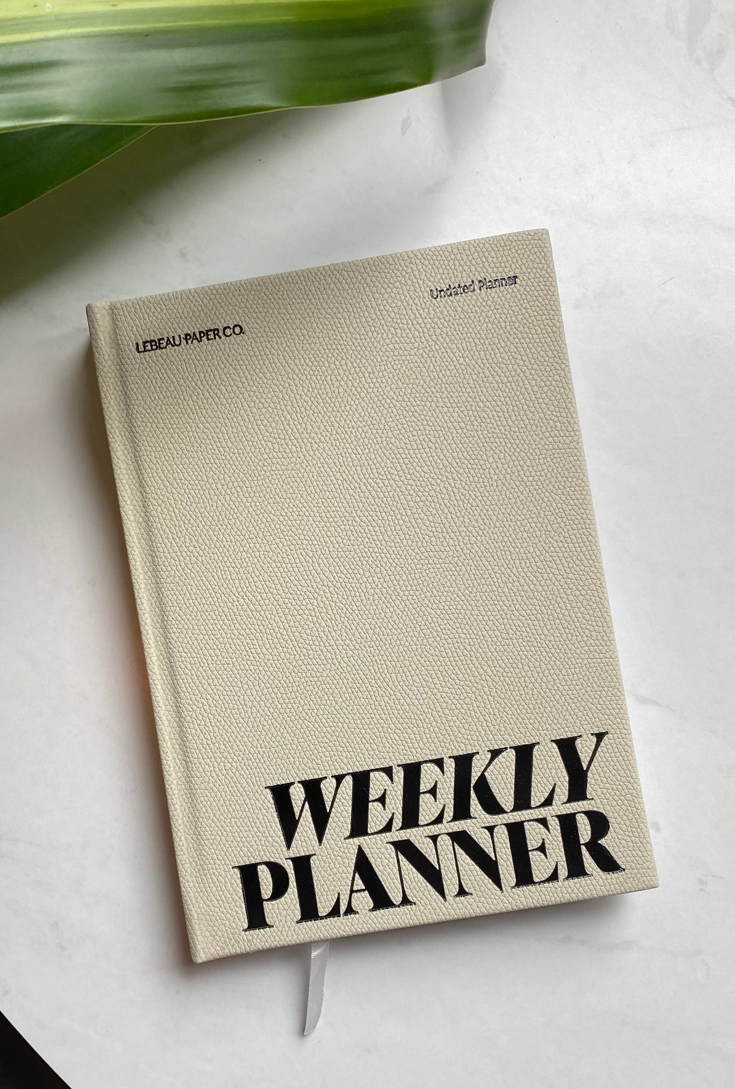 Weekly Planner | Vegan Leather