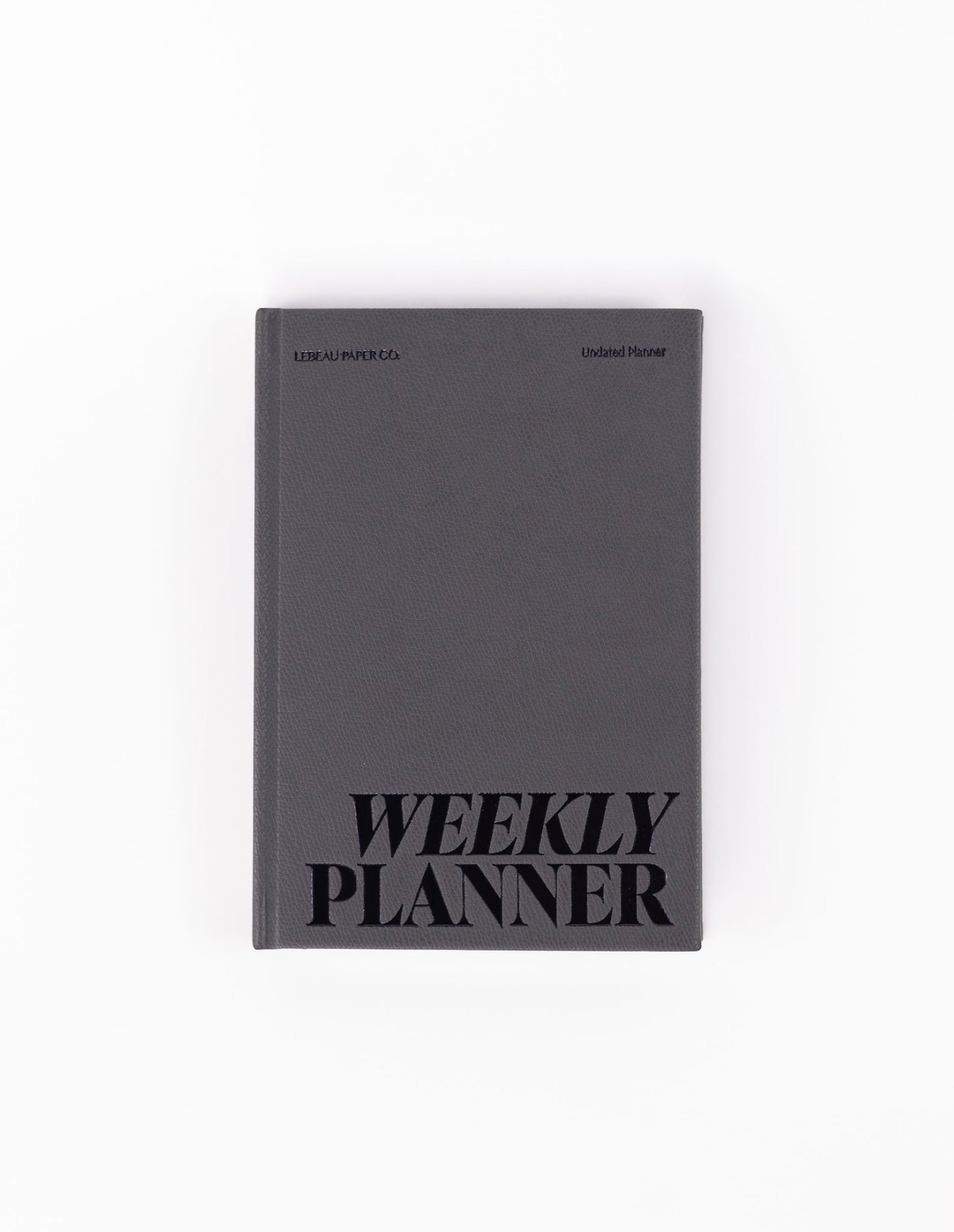 Sample Sale | Weekly Planner | Vegan Leather