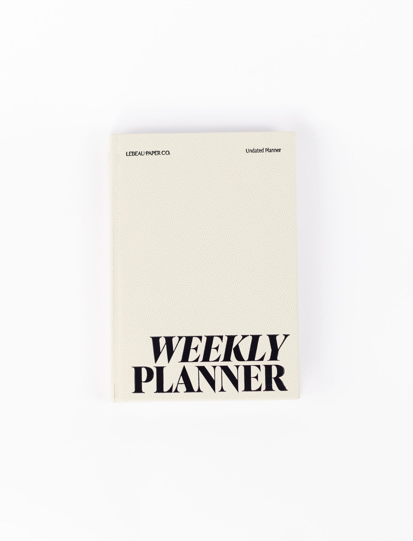 Sample Sale | Weekly Planner | Vegan Leather