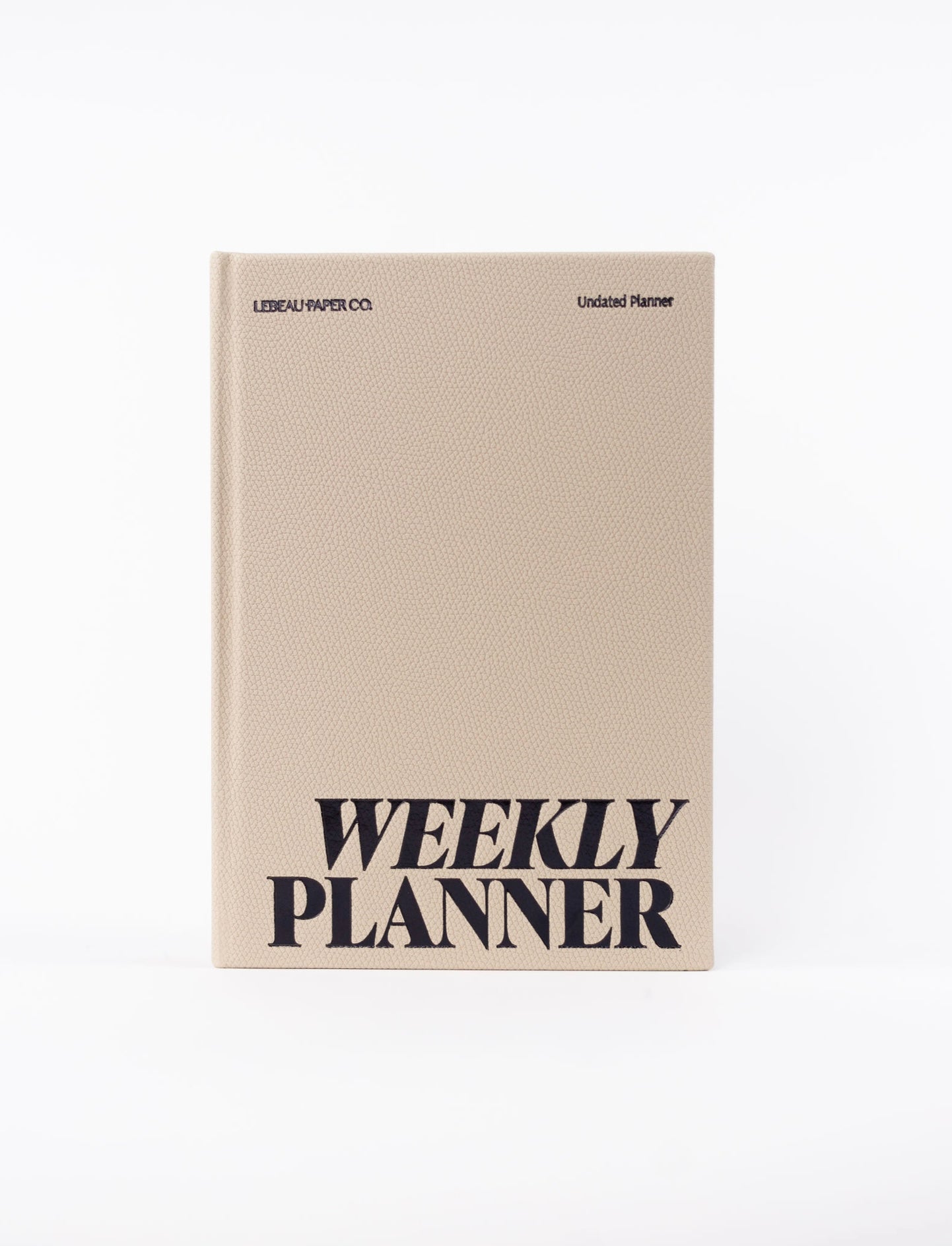 Sample Sale | Weekly Planner | Vegan Leather