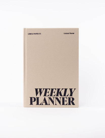 Sample Sale | Weekly Planner | Vegan Leather