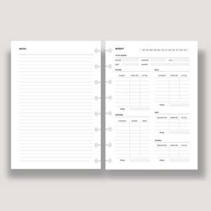 Monthly Budget Inserts - LeBeau Paper Co