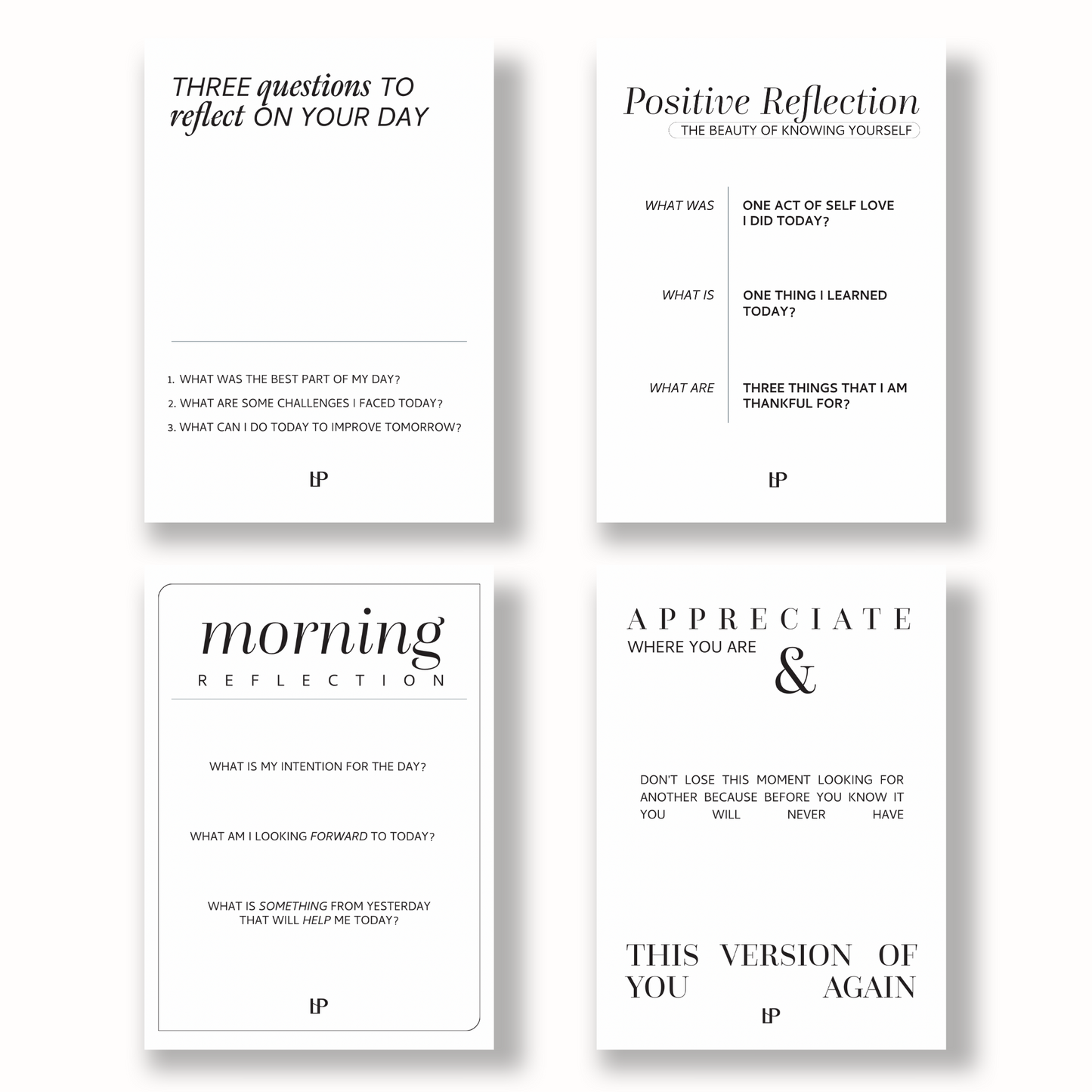 Reflection Cards